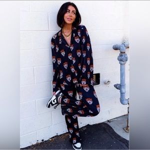 Dressed in Lala plissé set